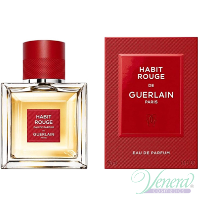 Guerlain Habit Rouge Eau de Parfum EDP 50ml за Мъже