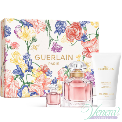 Guerlain Mon Guerlain Комплект (EDP 50ml + EDP 5ml + BL 75ml) за Жени Дамски Комплекти