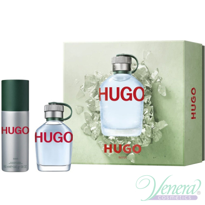 Hugo Boss Hugo Комплект (EDT 75ml + Deo Spray 150ml) за Мъже Мъжки Комплекти