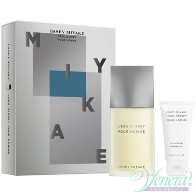 Issey Miyake L'Eau D'Issey Pour Homme Комплект (EDT 75ml + SG 50ml) за Мъже Мъжки Комплекти