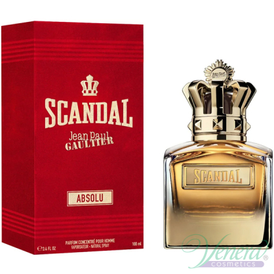 Jean Paul Gaultier Scandal Pour Homme Absolu Parfum 100ml за Мъже Мъжки Парфюми