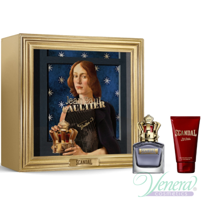 Jean Paul Gaultier Scandal Pour Homme Комплект (EDT 50ml + SG 75ml) за Мъже Мъжки Комплекти