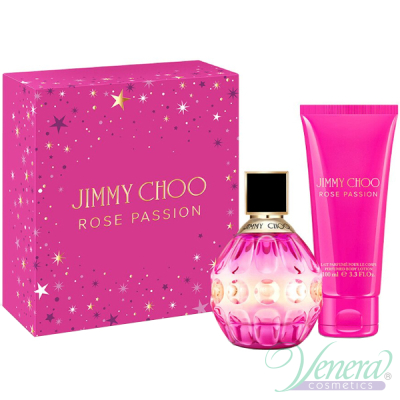 Jimmy Choo Rose Passion Set (EDP 60ml + BL...