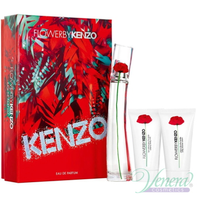 Kenzo Flower by Kenzo Комплект (EDP 50ml + Body Milk 50ml + Shower Cream 50ml) за Жени Дамски Комплекти