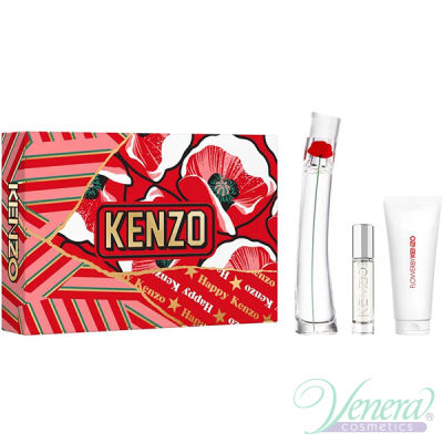 Kenzo Flower by Kenzo Комплект (EDP 50ml + EDP 10ml + BM 75ml) за Жени Дамски Комплекти