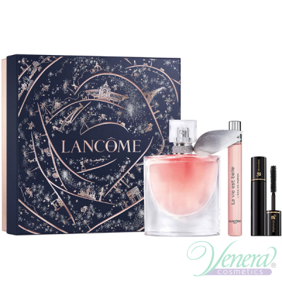 Lancome La Vie Est Belle Комплект (EDP 50ml + EDP 10ml + Mascara 2ml) за Жени Дамски Комплекти