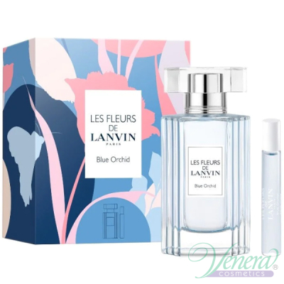 Lanvin Les Fleurs de Lanvin Blue Orchid Комплект (EDT 50ml + EDT 7.5ml) за Жени Дамски Комплекти