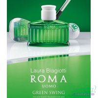 Laura Biagiotti Roma Uomo Green Swing EDT 125ml за Мъже БЕЗ ОПАКОВКА Мъжки Парфюми без опаковка