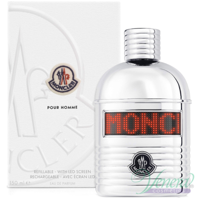 Moncler pour Homme EDP 150ml with LED Screen Refillable за Мъже Мъжки Парфюми