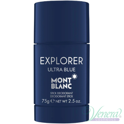 Mont Blanc Explorer Ultra Blue Deo Stick 75ml за Мъже Мъжки продукти за лице и тяло
