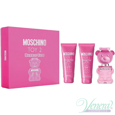 Moschino Toy 2 Buble Gum Комплект (EDT 50ml + BL 50ml + SG 50ml) за Жени Дамски Комплекти