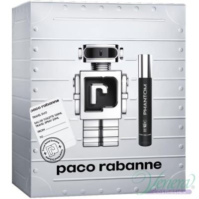 Paco Rabanne Phantom Комплект (EDT 100ml + EDT 20ml) за Мъже