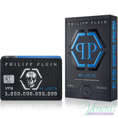 Philipp Plein No Limit$ Super Fre$h EDT 90ml за Мъже Мъжки Парфюми