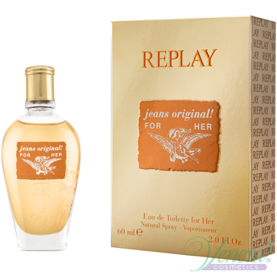 Replay Jeans Original for Her EDT 60ml за Жени БЕЗ ОПАКОВКА Дамски Парфюми без опаковка
