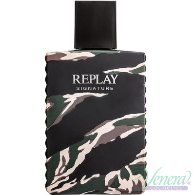 Replay Signature Комплект (EDT 30ml + All Over Body Shampoo 100ml) за Мъже Мъжки Комплекти