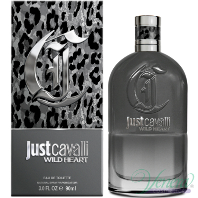 Roberto Cavalli Just Cavalli Wild Heart for Him EDT 90ml за Мъже Мъжки Парфюми