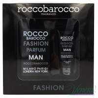Roccobarocco Fashion Man Комплект (EDT 75ml + After Shave Balm 100ml) за Мъже Мъжки Комплекти