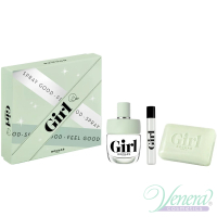 Rochas Girl Set (EDT 60ml + EDT 7.5ml + Soap 75g) за Жени Дамски Комплекти