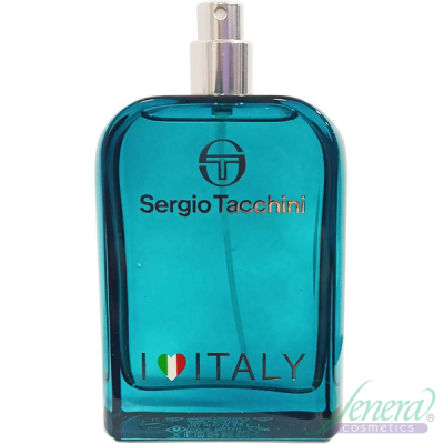 Sergio Tacchini I Love Italy EDT 100ml за Мъже БЕЗ ОПАКОВКА Мъжки Парфюми без капачка
