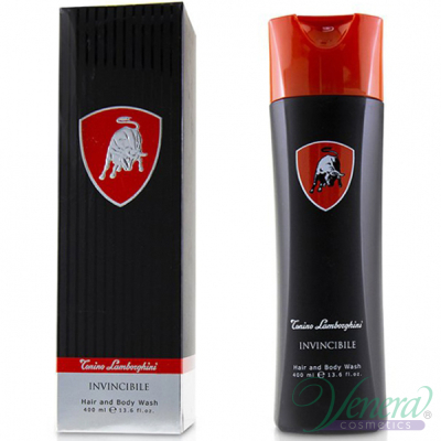 Tonino Lamborghini Invincibile Hair and Body Wash 400ml за Мъже Мъжки продукти за лице и тяло