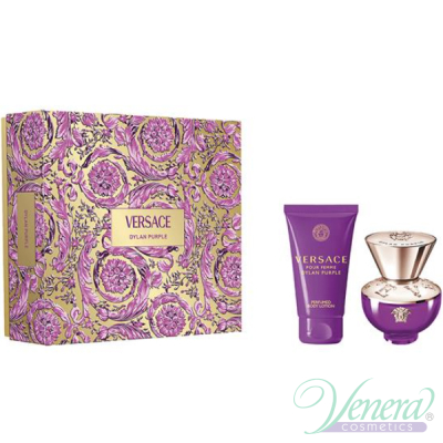 Versace Pour Femme Dylan Purple Комплект (EDP 30ml + BL 50ml) за Жени Дамски Комплекти