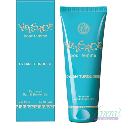 Versace Pour Femme Dylan Turquoise Body Gel 200ml за Жени Дамски продукти за лице и тяло