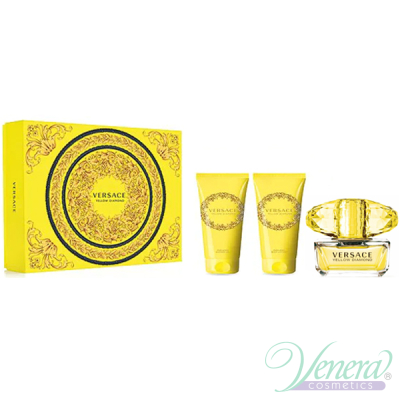 Versace Yellow Diamond Комплект (EDT 50ml + BL 50ml + SG 50ml) за Жени За Жени