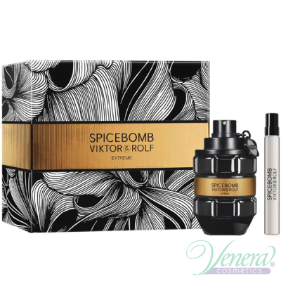 Viktor & Rolf Spicebomb Extreme Комплект (EDP 90ml + EDP 10ml) за Мъже Мъжки Комплекти