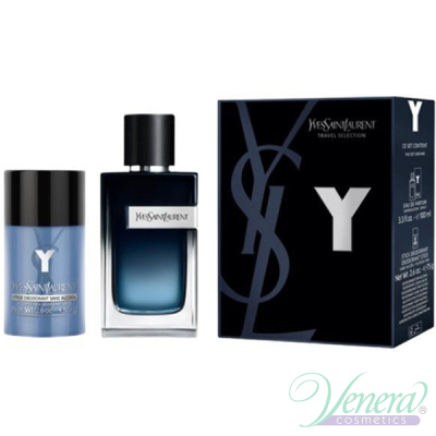 YSL Y Eau de Parfum Set (EDP 100ml + Deo S...