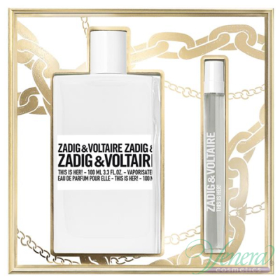 Zadig & Voltaire This is Her Комплект (EDP 100ml + EDP 10ml) за Жени Дамски Комплекти