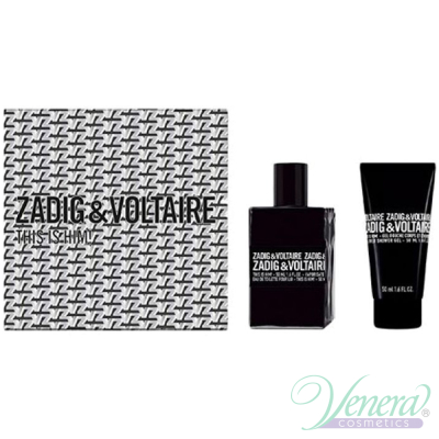 Zadig & Voltaire This is Him Комплект (EDT 50ml + SG 50ml) за Мъже Мъжки Комплекти