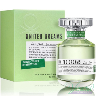 Benetton United Dreams Live Free EDT 50ml за Жени