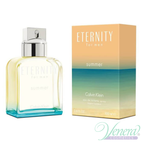 Calvin Klein Eternity For Men Summer 2015 EDT 100ml за Мъже БЕЗ ОПАКОВКА |  Венера Козметикс