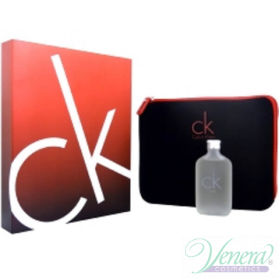 Calvin Klein CK One Комплект (EDT 100ml + Media Case) за Мъже и Жени За Мъже и Жени