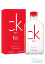 Calvin Klein CK One Red Edition EDT 100ml за Жени БЕЗ ОПАКОВКА