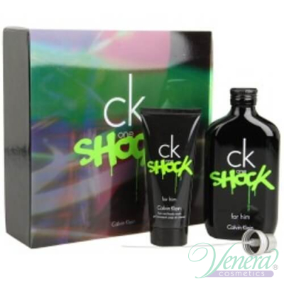 Calvin Klein CK One Shock Комплект (EDT 50ml + Shower Gel 100ml) за Мъже За Мъже