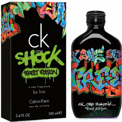 Calvin Klein CK One Shock Street Edition For Him EDT 50ml за Мъже Мъжки Парфюми