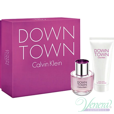 Calvin Klein Downtown Комплект (EDP 90ml + Body Lotion 200ml) за Жени За Жени