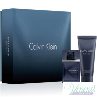 Calvin Klein Encounter Set (EDT 50ml + Shower Gel 100ml) за Мъже За Мъже