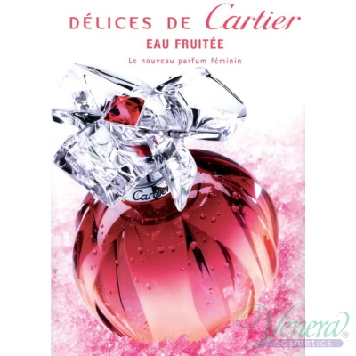 Cartier Delices Eau Fruitee EDT 100ml за Жени БЕЗ ОПАКОВКА Дамски Парфюми без опаковка