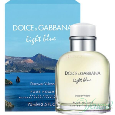 D&G Light Blue Discover Vulcano EDT 75ml за Мъже За Мъже