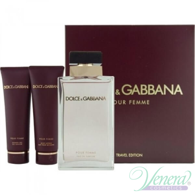 Dolce&Gabbana Pour Femme Комплект (EDP 100ml + BL 50ml + SG 50ml) за Жени Дамски Комплекти