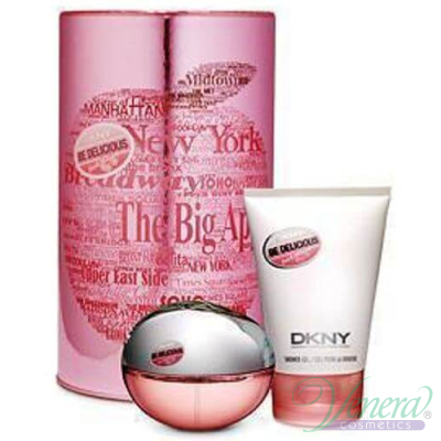 DKNY Be Delicious Fresh Blossom Комплект (EDP 50ml + Shower Gel 100ml) за Жени За Жени