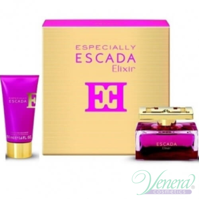 Escada Especially Elixir Комплект (EDP 30ml + Body Lotion 50ml) за Жени За Жени