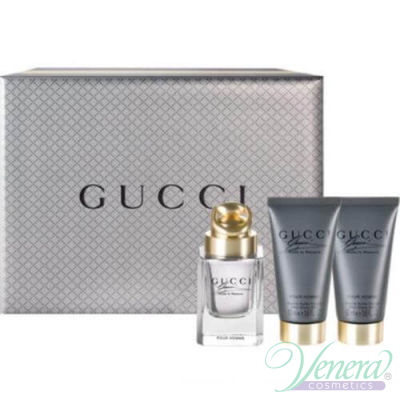 Gucci Made to Measure Комплект (EDT 50ml + After Shave Balm 50ml + SG 50ml) за Мъже За Мъже