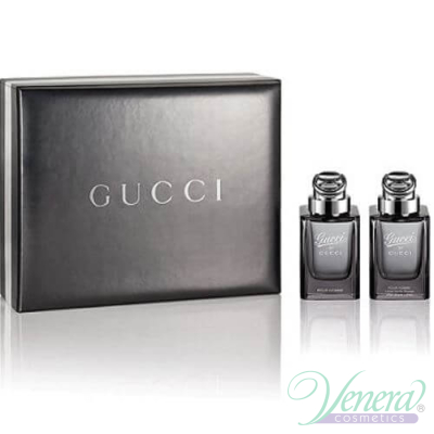 Gucci By Gucci Pour Homme Комплект (EDT 90ml + After Shave Lotion 90ml) за Мъже За Мъже