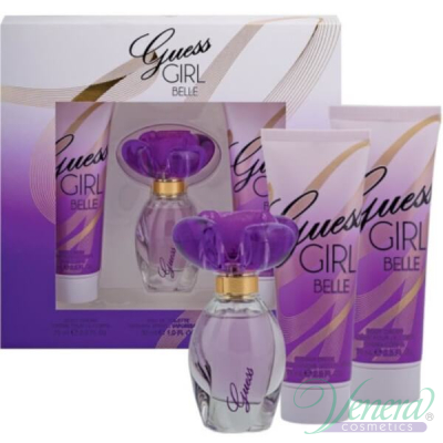 Guess Girl Belle Комплект (EDT 30ml + BL 75ml + SG 75ml) за Жени Дамски Комплекти