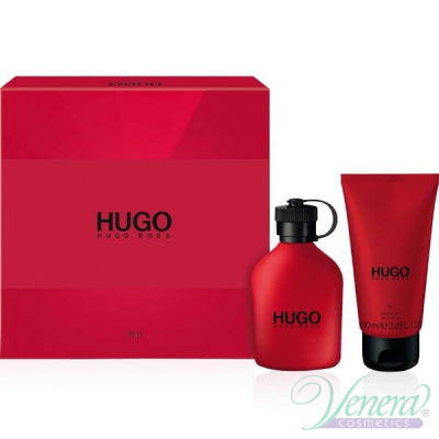 Hugo Boss Hugo Red Комплект (EDT 75ml + SG 100ml) за Мъже Мъжки комплекти