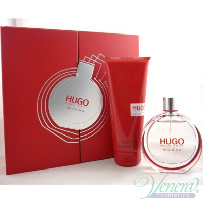 Hugo Boss Hugo Woman Eau de Parfum Комплект (EDP 75ml + SG 200ml) за Жени Дамски Комплекти