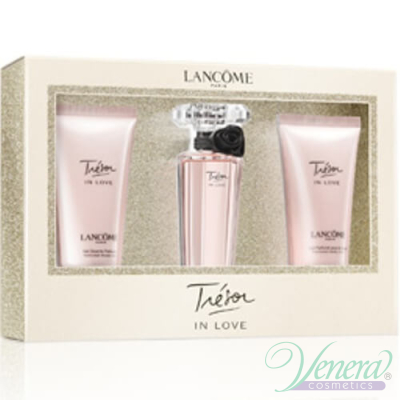 Lancome Tresor In Love Комплект (EDP 30ml + BL 50ml + SG 50ml) за Жени За Жени